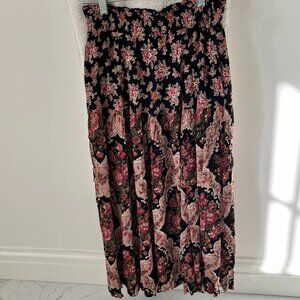 Flare Maxi Skirt